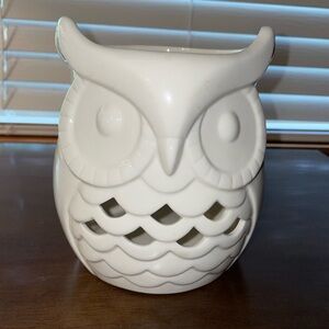 Owl candle holder